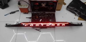 Toyota Fortuner 2016 to 2019 Trunk LED with Line Rear Trunk Lid Black