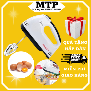 Máy đánh trứng cầm tay 7 tốc độ công suất 180w loại cao cấp Máy đánh trứng mini gia đình