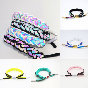 Attraction 18 Colors Little Lion Rastaclat Shoelaces Woven Bracelet AT Limited Time Special Attraction