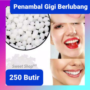 SWS 250 BUTIR TEMPTOOTH PENAMBAL GIGI BERLUBANG TEMPTOOTH