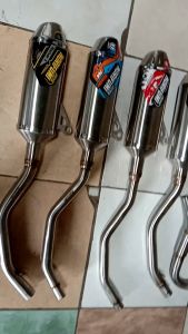 PROMO knalpot norifumi rocket 4 stainless PNP klx crf wr knalpot norifumi