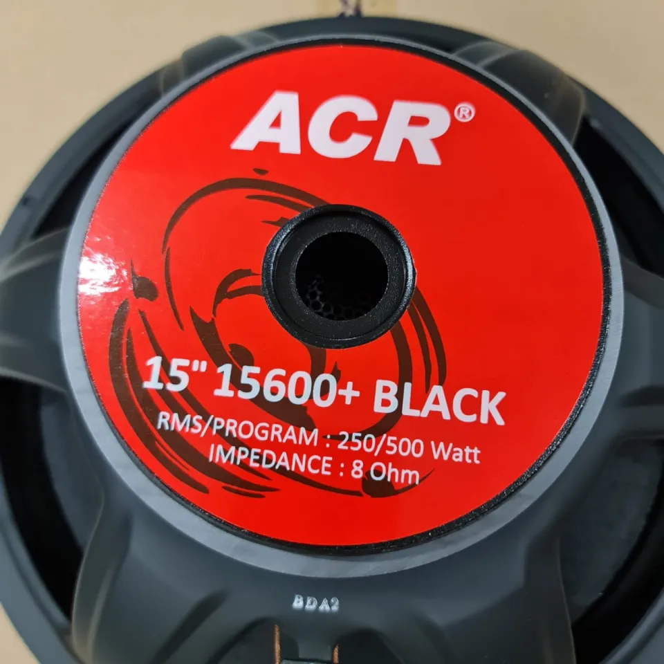 Speaker ACR 15600 + Plus Black / Speaker 15