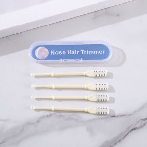 LOYO 2 In 1 Double-Sided Nose Hair Cutter 360° Rotating Nose Hair Trimmer Nasal Hair Cutter Nostril Hair Remover Tool