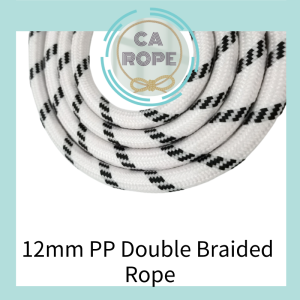 READY STOCK 12MM PP DOUBLE BRAIDED ROPE - 15 METER