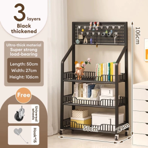 Supermarket Snack Storage Rack Display Rack Grocery Storage Shelf for Store & Kitchen Organizer