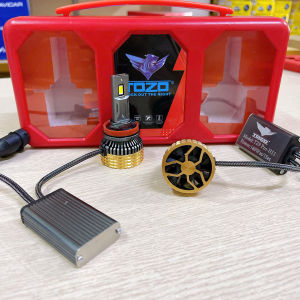 Đèn LED pha cos chính hãng Tozo phân phối bởi Lotusviet công suất 80W nhiệt màu 5500 - Việt Bắc Car Store