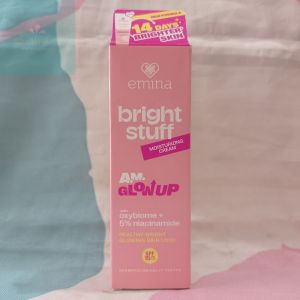 EMINA Bright Stuff Moisturizing Cream 20 ml/Krim Emina/Cream Emina/Moiturizer Cream Emina/Mencerahkan Kulit Instan/Melembabkan Wajah/pelembab muka/losion wajah/BPOM/asli/original/pelembab muka/Pelembab Wajah Mencerahkan