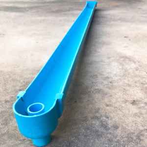 รางน้ำไก่ รางน้ำผัก รางน้ำกรงไก่ไข่ รางน้ำกรงตับไก่ไข่ รางน้ำผักไฮโดรโพนิก เลือกความยาวได้