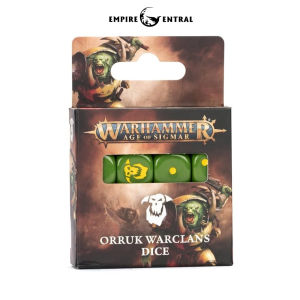BỘ XÚC XẮC XÍ NGẦU AGE OF SIGMAR: ORRUK WARCLANS DICE - EMPIRE CENTRAL