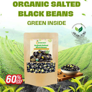[BEST SELLER] Organic Salted Black Beans – Crispy Healthy Snack Rich in Protein & Fiber