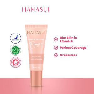 Hanasui Poreless Mattifying Primer 20gr - Primer Hanasui - Membuat Make Up Tahan Lama - Virgo Shoop