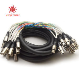 【Stock】Uenjoyment High Quality Snake Cable 16 Channel Customizable 10 Channel 8 Channel Professional Snake Cable Audio XLR Snake Cable Multi-channel Audio Cable Car Stage Lighting Transmission Signal Cable CD DVD Player Speaker Audiophile Power Cord Wire