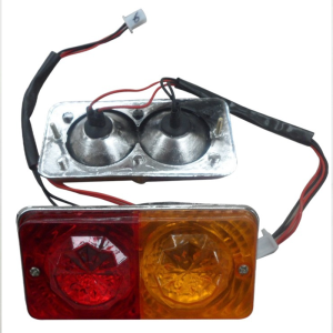 48V Electric Tricycle Tail Light - Turn Signal Brake Light 3-in-1 For Roman Mini Cruz/Kuda