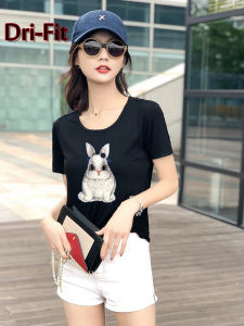 Ladies Elastic tshirt printed graphic Dri-Fit tee shirts tshirts for Women womens sale