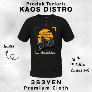 T-shirt Distro Baju Distro Pria Keren / Kaos Distro Pria Keren - 3S3ven Clothing Official