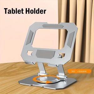 MINIFELE 262 Adjustable Tablet Stand Liftable 360° Rotatable Laptop Stand Durable Foldable Phone Desk Bracket for 4.7-12 Inch for Ipad Pro/Air/Min Laptop Tablet