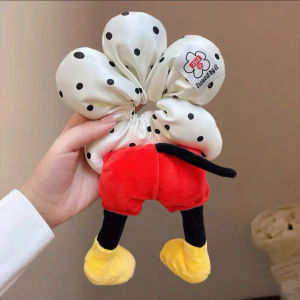 ยางรัดผมลายการ์ตูน ยางรัดผมทรงโดนัด ยางรัดผมลายดอกไม้ ยางรัดผมที่มีการ์ตูนห้อยสุดแสนจะน่ารัก