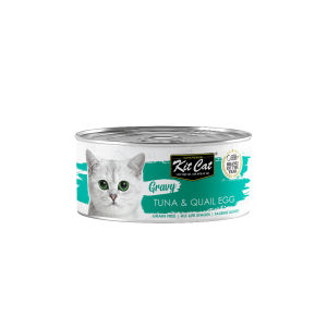 Kit Cat Gravy Wet Cat Food - Chicken/Tuna Flavor for Adult Cats 70g Can