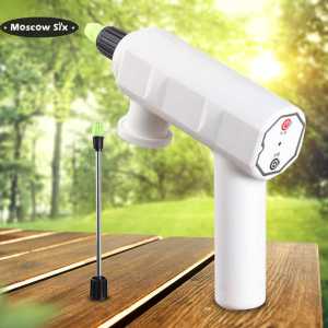 [Moscow Six]💎Portable Electric Garden Spray Nozzle Household Electric Watering Irrigation Sprayer High Pressure Adjustable USB Charging Water Flowers Trees