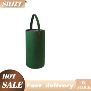 SDJZT Cà chua phát triển túi với treo thiết kế cảm thấy vật liệu 2 trong 1 lộn ngược trồng dâu tây rau ban công vườn