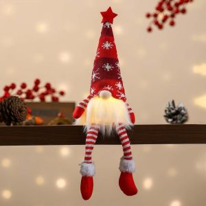 Christmas Gifts Glowing Gnome Christmas Faceless Doll Home Decoration Natal Halloween Kids Gift