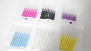 Interdental BrushSoft Brace Brush Set10Pcs Tooth Flossing Head for Orals Hygiene Brace Flossers Tooth Cleaning Tool