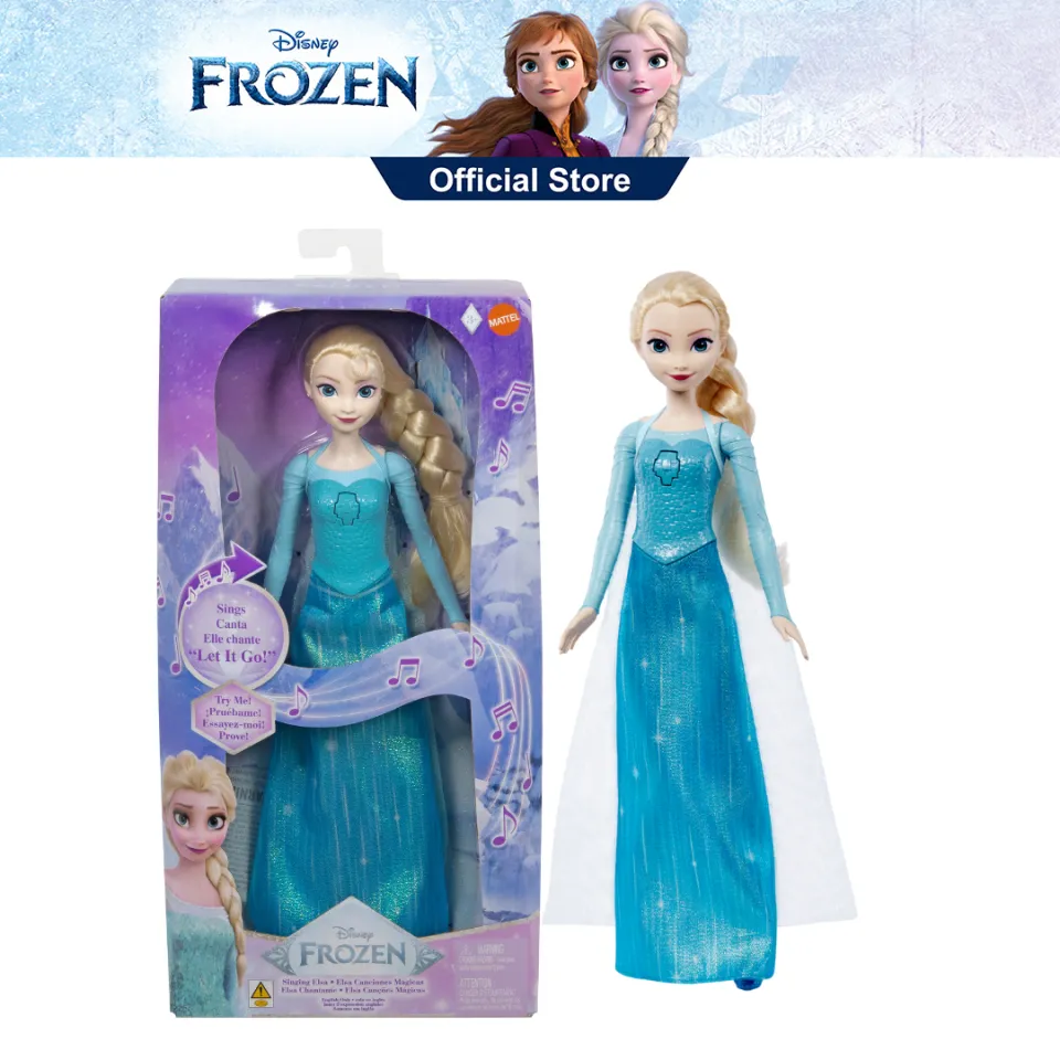Disney Frozen Toys Singing Elsa Doll in Signature Clothing Sings