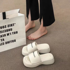 Free Shipping Thick-Soled WomenS Sandals Fashionable For Outdoor Wear Summer 2026 New Style Versatile Casual Beach Flip-Flops
