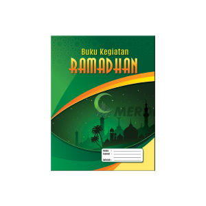 50 pcs Buku Agenda Kegiatan Bulan Ramadhan | HVS 32 Hal 16 x 21 Cm | Cahaya Alam