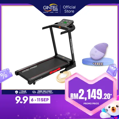 [FREE INSTALL] GINTELL Sportrek FT431 Bluetooth Auto Inclination Treadmill (Foldable)