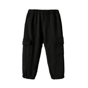 Quần dài giữ ấm cho bé Quần dài jogger cho bé trai chất liệu cotton dày dặn