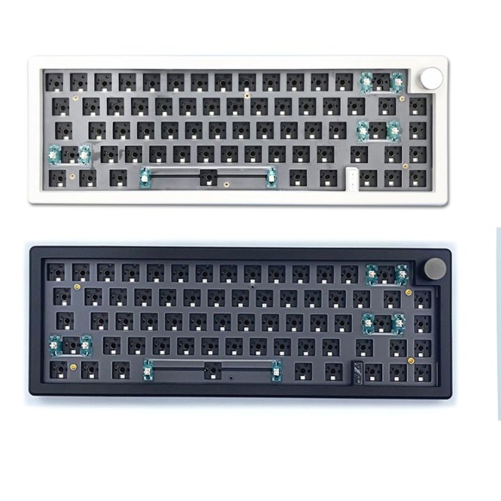 GMK67 Hot Swappable RGB Backlight Mechanical Keyboard Kit Bluetooth 2 ...