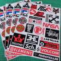 Stiker Lucu Aesthetic isi 24 Sudah Dipotong Stiker Helm Motor Terbaru Stiker Nasa. 