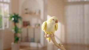 LZD Dayang New Stainless Steel Bird Cage Panoramic Glass High Transparent Bird Cage Villa Home Large Parrot Cage B6045