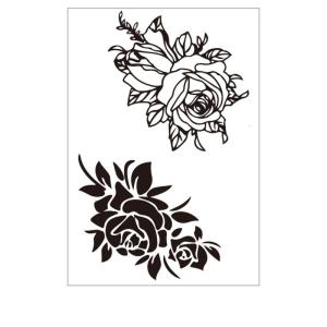 Thiên nhiên lấy cảm hứng từ hình xăm thân chống thấm nước nhẹ nhàng trên da họa tiết hoa chống xước dễ dàng lột ra thiết kế cho các hoạt động bơi lội