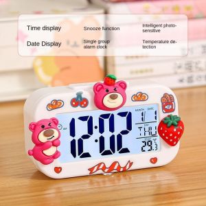 Student Alarm Clock Dormitory INS clock High value multifunctional durable desktop learning timer gifts