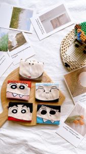 Tất vớ nam nữ cổ ngắn truyện tranh hoạt hình anime Shin cậu bé bút chì dễ thương thời trang chất cotton dày dặn thấm hút