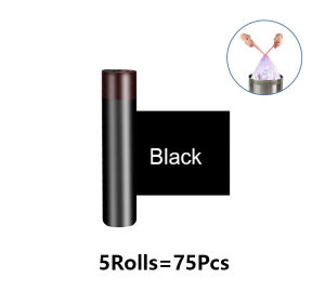 Drawstring Garbage Bag 45 * 50cm Plastic Rubbish Bag Bin Liners Home Thickened Automatically Closing Strong Tall Kitchen Trash Bag