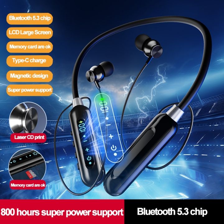 2024 NEW Bluetooth Earphones Wireless Headphones Magnetic Sport
