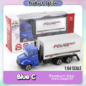 [Little B House] 1:64 Alloy Metal Toy Car Trucks Toy Diecast Vehicle Mini Car 合金迷你车 Mainan Kereta Mini - BT192