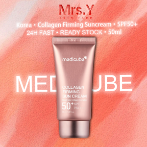 medicube Collagen Firming Sunscreen 50ml | Kulit Berseri | Mengangkat | Mencerahkan | Tone Up | Anti-Penuaan