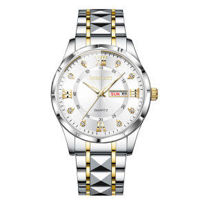 G7 Hot New Mens Watch High-End Wholesale Mens Watch Cross-Border Alloy Steel Band Quartz Luminous Calendar Mens Watch 7/7