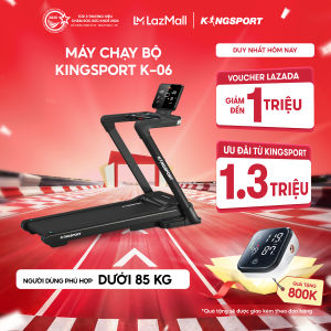 Miễn phí lắp đặt | Chạy Bộ Kingsport Legend K-06 Đơn Năng Màn Hình LED Thảm Chạy Kim Cương Chống Trượt