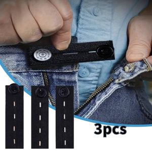 1/3Pcs Jeans Waist Extension Snap Adjustable Clothes Fastener Pants Extenders Buttons DIY Crafts Sew Button