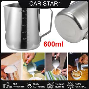 COD [จัดส่งฟรี] 350/600/900ml Espresso Coffee Cup Coffee Stainless Steel Milk Pitcher นมกาแฟ Frothing เหยือกเหยือก Jug Kitchen คาเฟ่