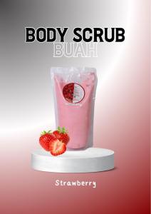 BODY SCRUB / LULUR BUAH HERBAL (BPOM)-KULIT HALUS SEHAT & WANGI TAHAN LAMA