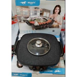 Bếp lẩu nướng đa Misushita tháilan hàng nhập khẩu bếp lẩu nướng đa năng 2 trong 1 bếp lẩu nướng bếp lẩu nướng điện Misushita nồi lẩu nướng đa năng nồi lẩu nướng với thiết kế công suất lớn rễ dàng sử dụng