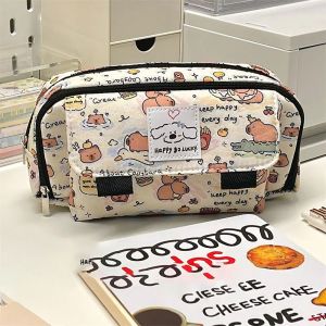 PROPAGATE SAINT31NT4 พิมพ์ลายการ์ตูน กล่องใส่ดินสอ ใช้งานได้หลากหลาย จุได้มาก กระเป๋าเก็บเครื่องเขียน แบบพกพาได้ กระเป๋าใส่ปากกา อุปกรณ์การเรียนสำนักงาน