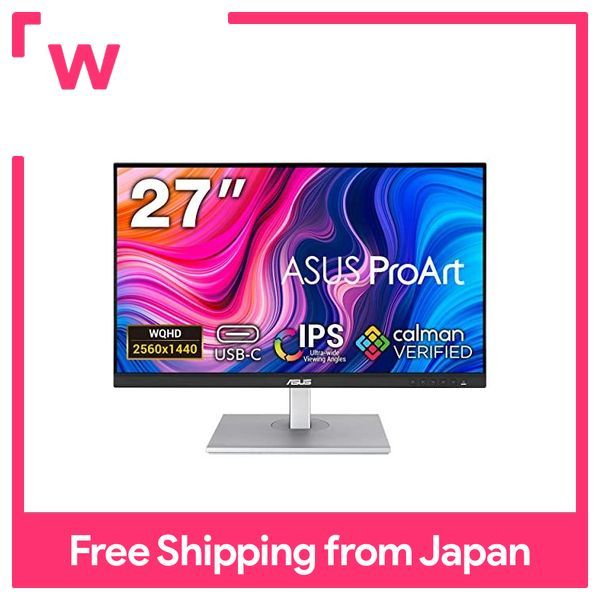 ASUS Monitor ProArtPA278CV 27 inch / WQHD / IPS / USBC, DisplayPort