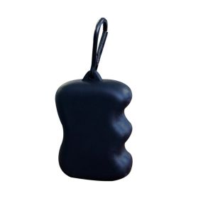MJJ8 Carabiner Included Silicone Dog Treat Pouch Food Grade BPA Free Pet Treat Dispenser Durable Portable Dog Training Treat Pouch for Pet Training Rewards